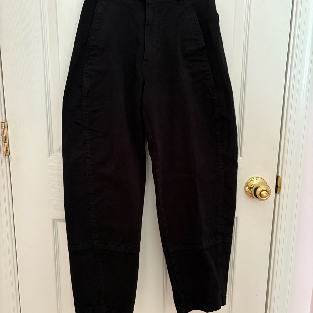 Everlane Black Barrel Jeans